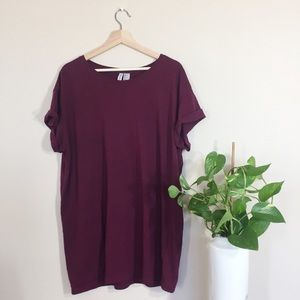 Magenta Shirt-Dress From H&M